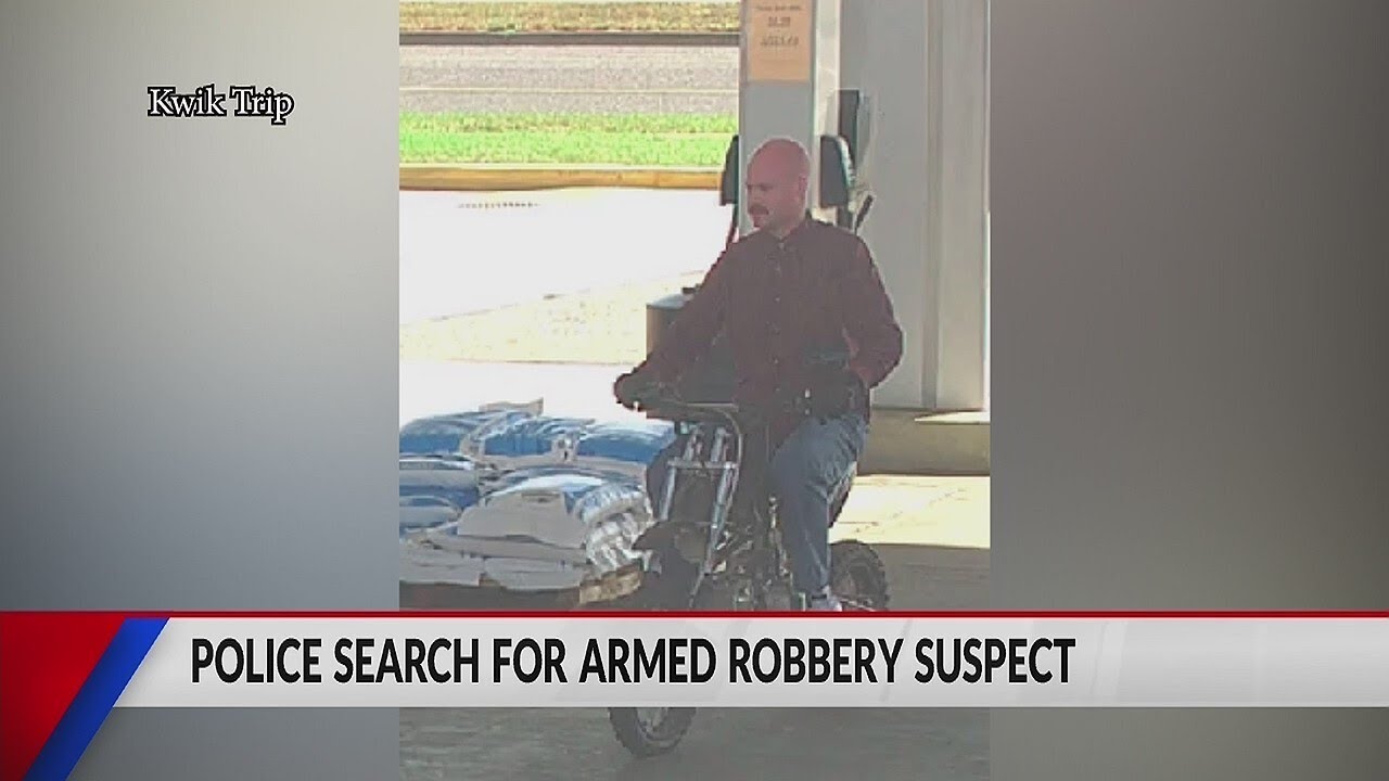 Eau Claire Police still searching for Armed Robbery suspect - YouTube