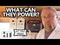 WHAT Can A SOLAR GENERATOR Power Station DO? FAQ Demo! Jackery 1000 Bluetti Refrigerator A/C Heater