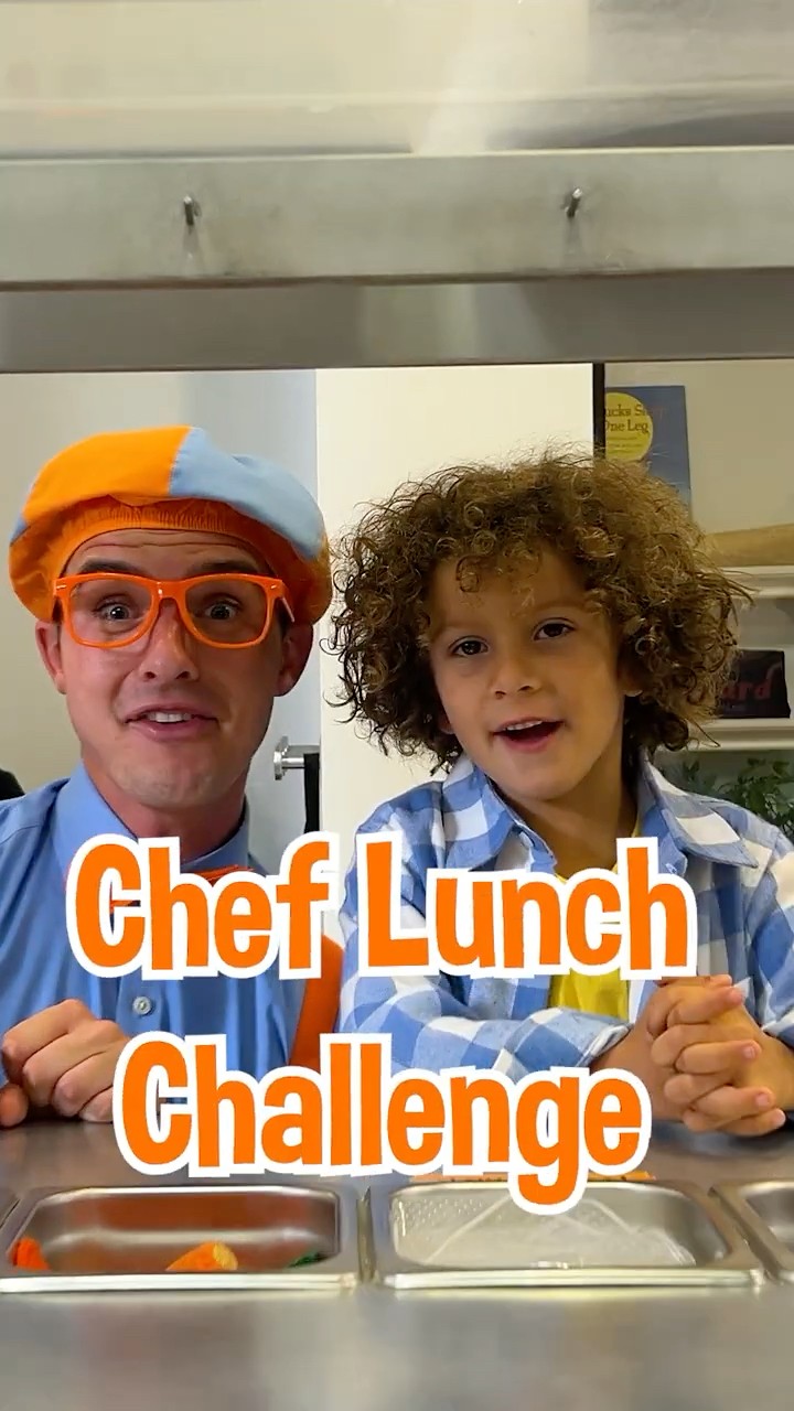 Blippi's pretend play adventure — from caring vet to master chef in the kitchen!  #blippi #play