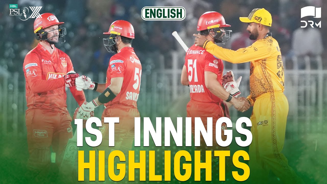 1st Innings Highlights | Islamabad United vs Peshawar Zalmi | Match 5 ...