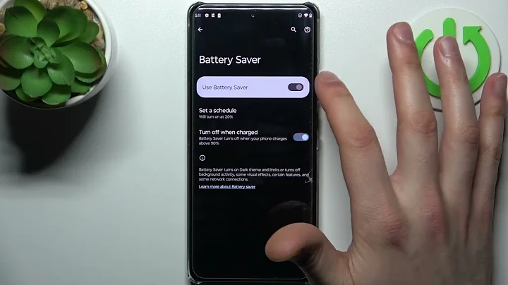 How to Enable Power Saving Mode on MOTOROLA Moto X40 - Battery Saver