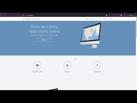 How to Deploy R Shiny App for Free on Shinyapps.io