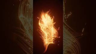 I Made Abstract Trail Lines in Blender  #b3d #3danimation #geometrynodes