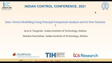ICC-7 Data Driven Modelling and Fault Detection Using Principal Component Analysis, Part 2