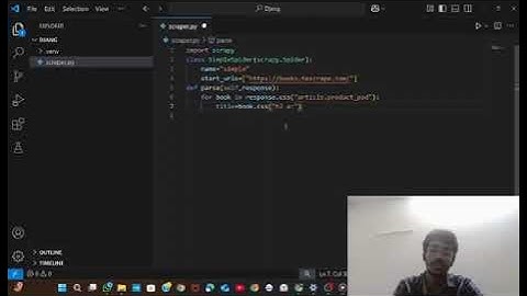 About Scrapy (Django)(simple project)