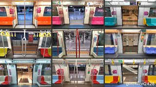 All the Doors Closing on Singapore MRT & LRT System, 2021