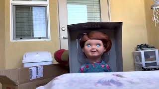 Chucky unboxing trick or Treat Studio ￼