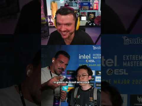 O reencontro aconteceu ❤️❤️❤️ #csgo #gaules #counterstrike #cs