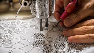 🧵 Amazing Traditional Embroidery | Beautiful & Satisfying Stitching