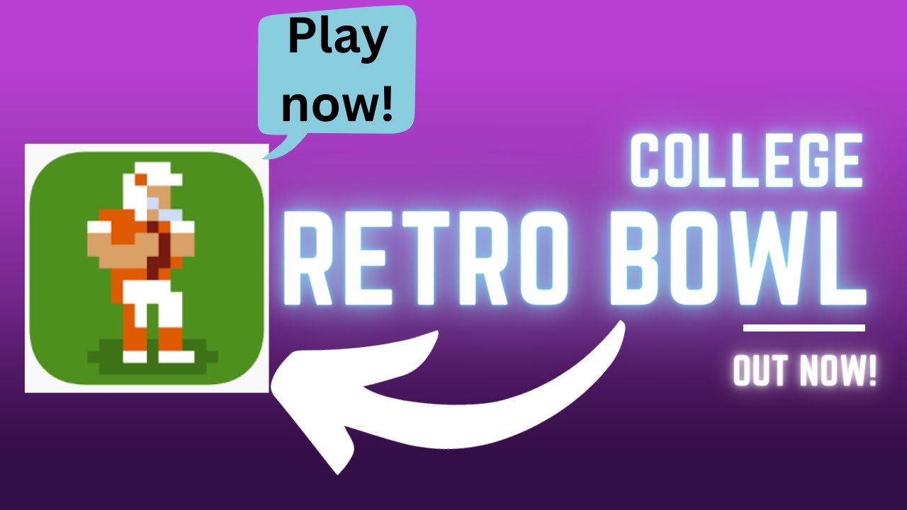 Retro Bowl, but its COLLEGE TEAMS instead! - Retro Bowl College gameplay! 