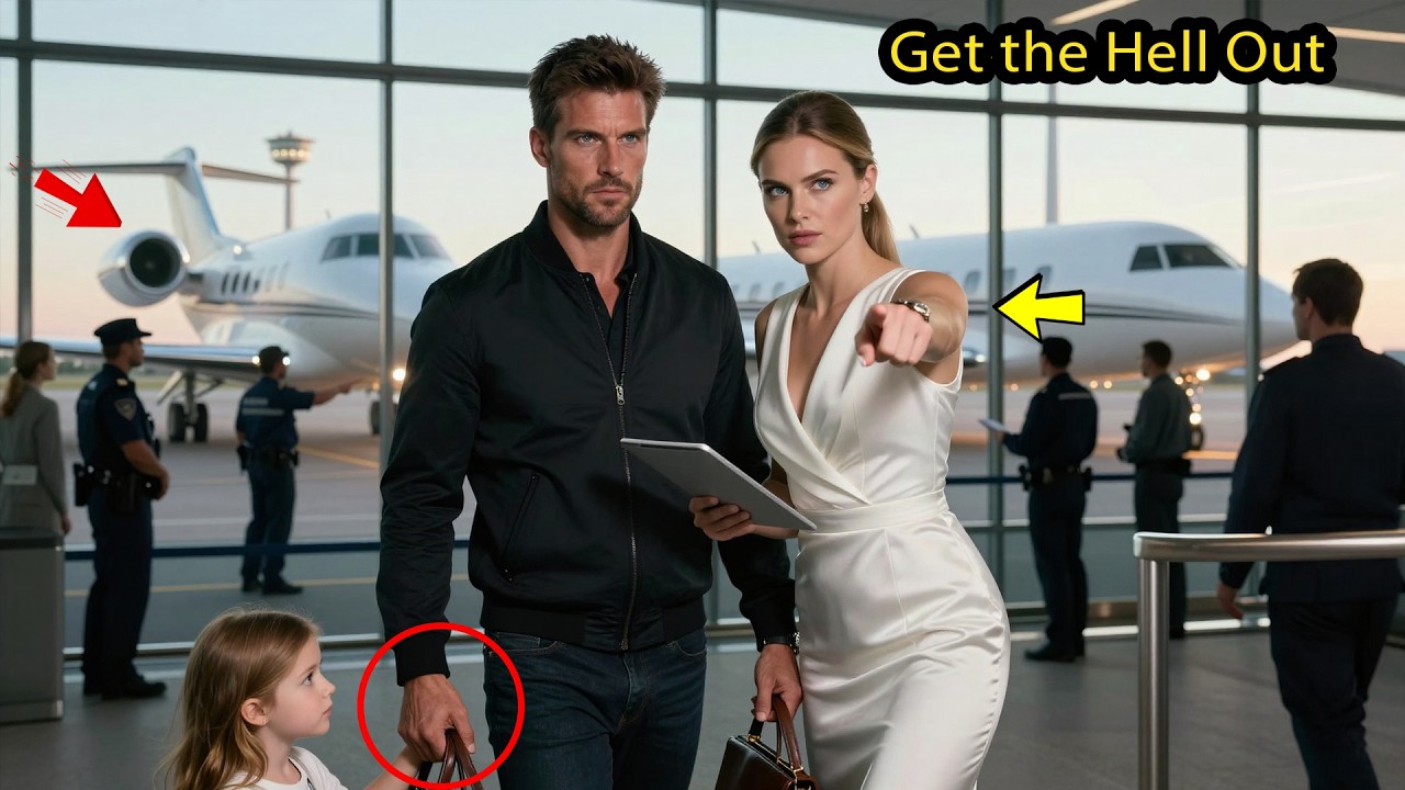 “Get the Hell Out,” Airport Staff Told the Single Dad — Seconds Later, His Private Jet Landed