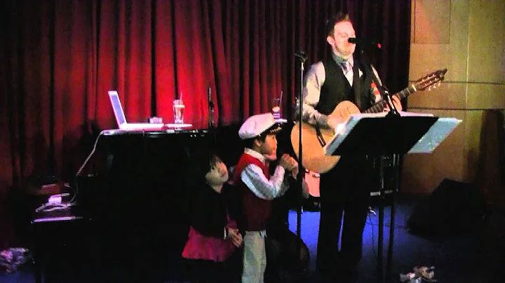 Adrian (6 years old singer) & Allyson (4 years old...