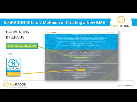 Weekly Tips Webinar—RMA Process via Quick Self-Service RMA Portal or OneRADON Cloud, and Licensing