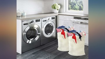 Cotton Laundry Bag With Drawstring,Heavy Duty Laundry Bag,Canvas Laundry Bags, Easy review