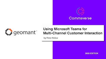Using Microsoft Teams for Multi-Channel Customer Service Interaction