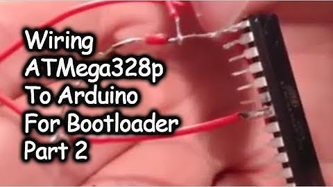 DustBuster Fix #13 | Wiring ATMEGA 328P Microcontroller Up to Arduino for Bootloader Install Part 2