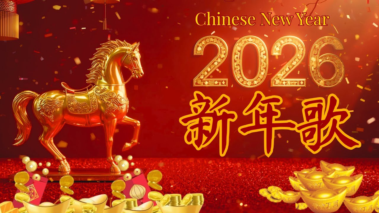 Chinese New Year Songs 2026 - 新年經典賀歲歌曲合集 | 財神到 發財歌 | CNY Music 2026