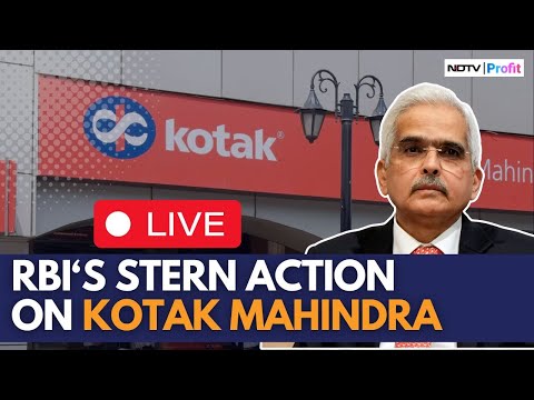 Kotak Mahindra Bank News LIVE | RBI Bars Kotak Mahindra Bank From Issuing New Credit Cards