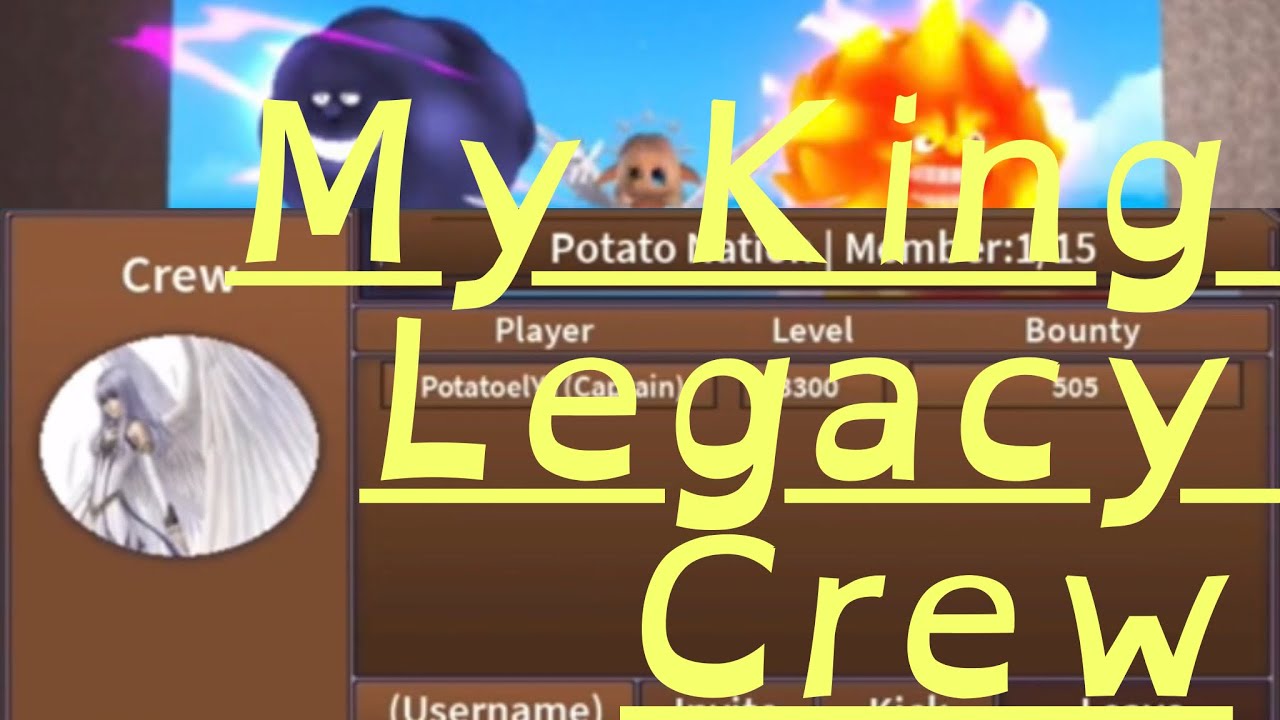 COMO CRIAR UMA CREW NO KING LEGACY 