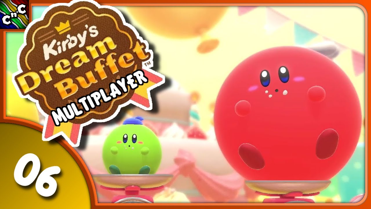 Kirby's Dream Buffet, a new multiplayer Kirby game, is out August 17