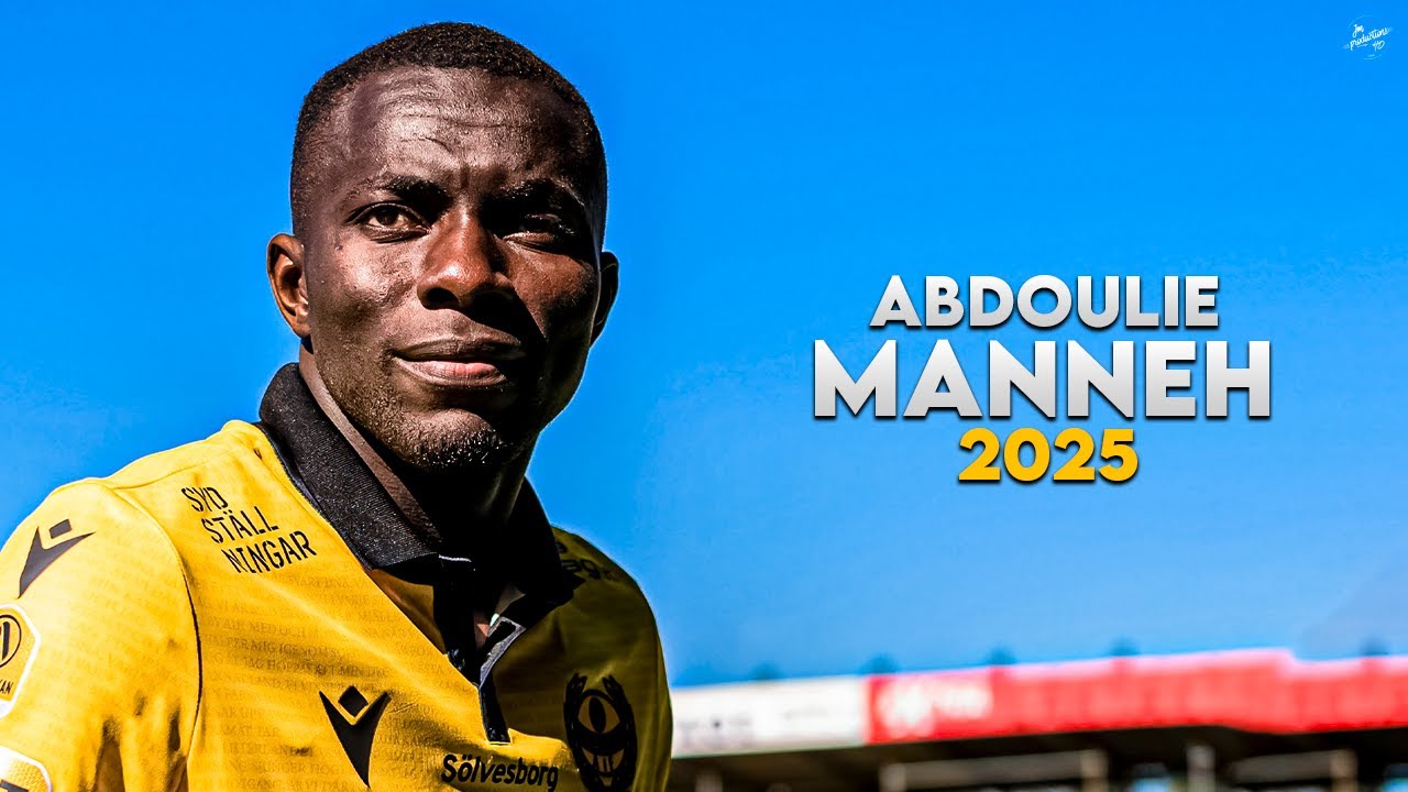 Abdoulie Manneh 2025 - Amazing Skills, Assists & Goals - Mjällby | HD