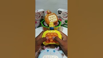 Playing push game minions, pop it elektrik, push game challenge, asmr, #popit #toys