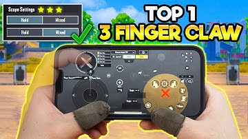 How To Get The Best 3 Finger Claw Control Setting | BGMI & PUBG MOBILE