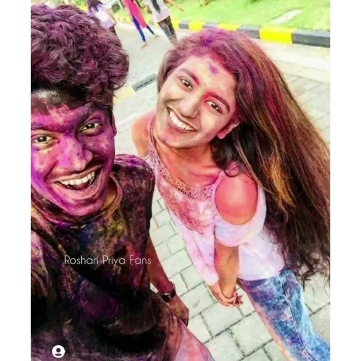 Oru radar love film Roshan Priya 💗💗💖💖