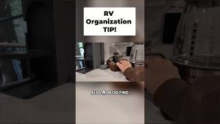 Rv organization tip! Keep it neat 😁 #shorts #ahortvideo #rvlife #rvtravel #rvlifestyle #rv