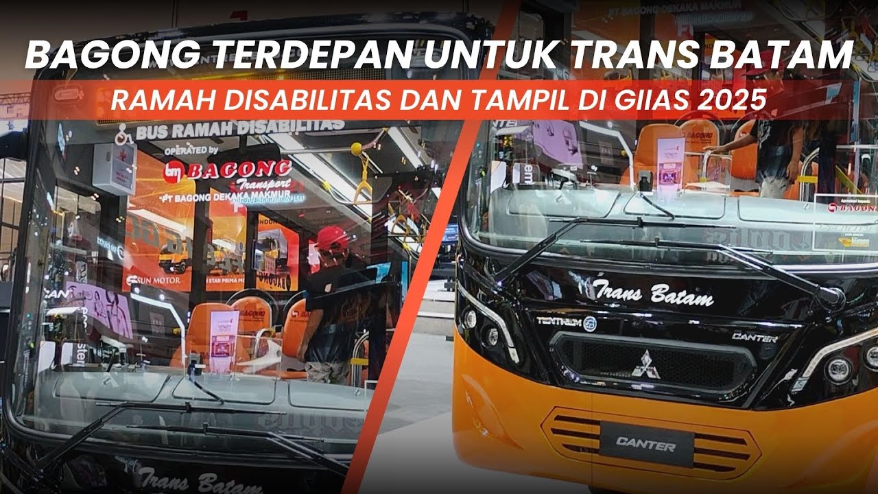 PO BAGONG JADI OPERATOR BUS TRANS BATAM TAMPIL KEREN DI GIIAS 2025 | ALIEFFEA