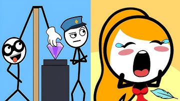 Thief Puzzle VS Save Her Most Satisfying ASMR Gameplay Android iOS Walkthrough