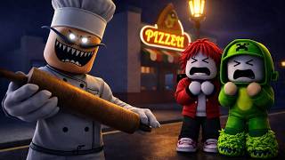 Mikey and JJ Escaped Papa Pizza's Pizzeria in ROBLOX 🍕😱🏃‍♂️💨