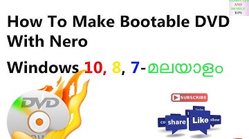 How To Make Bootable DVD With Nero Windows10,8,7/How to Burn an ISO to DVD