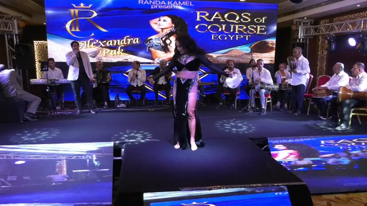 ALEXANDRA PAK. TEACHER'S SHOW AT RAQS OF COURSE 2024. FI YOUM WE LEILA PART 1