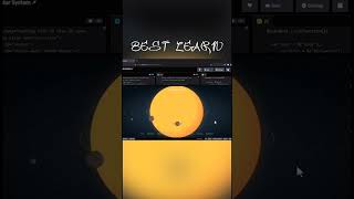 solar system with html,css and js #solarsystem #earth #shorts
