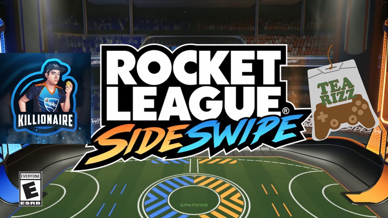 Two GC's Play Mobile Rocket League SideSwipe | Killionaire23 and TeaRizz Gameplay