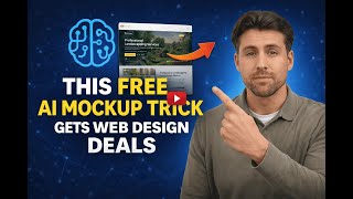 This Free AI Mockup Trick Gets Web Design Deals