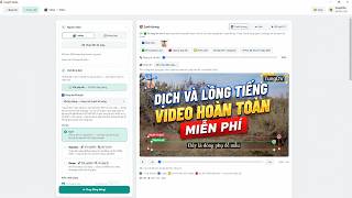 Cách dịch - lồng tiếng video HOÀN TOÀN MIỄN PHÍ. Hướng dẫn dùng TungDV Studio từ A-Z (v1.12.0)