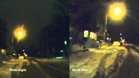 Parrot Ar.Drone Front camera lens comparison