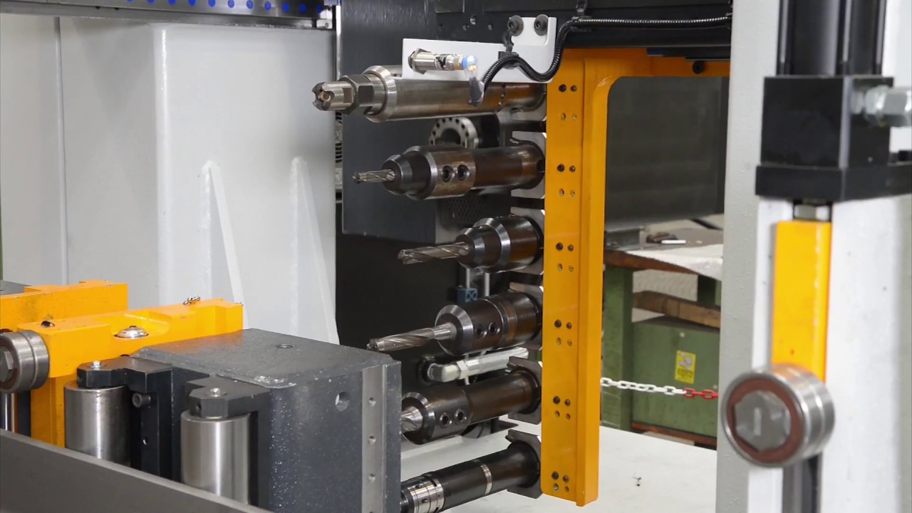 Orient CNC Drill Line with a Rotating Single Spindle
