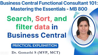 Unlock the Hidden Magic of Business Central: Sorting, searching, and filtering Data Like a Pro screenshot 5