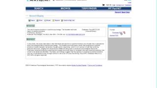 Finding PDFs of journal articles