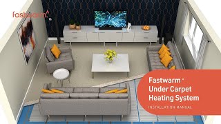 Fastwarm Under Carpet Electric Underfloor Heating Install Guide