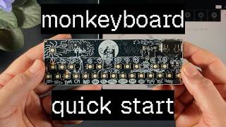 wavy monkeyboard - quick start