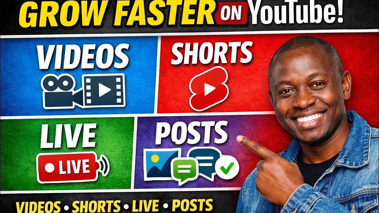 The 4 Types of Content YouTube Offers Creators | Grow Faster on YouTube