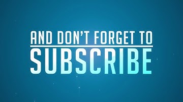 My new intro/outro template