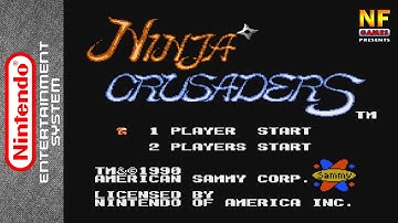 Ninja Crusaders. NES [No Damage Walkthrough] - Famicom | Nintendo | Family Computer | Hyundai Comboy