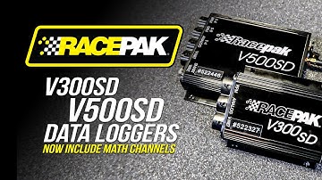 Improve Your Racing Program with Racepak’s New, V300SD and V500SD Data Recorders