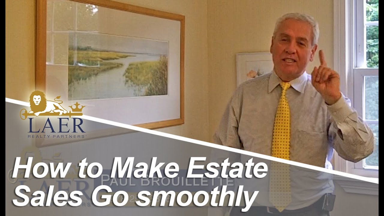 Merrimack Valley Real Estate Agent:  How to have a smooth estate sale