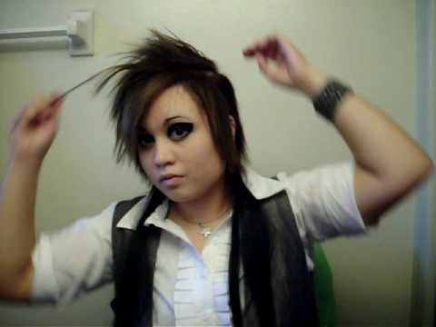 Jrock Hair Tutorial Inspi Miyavi Youtube